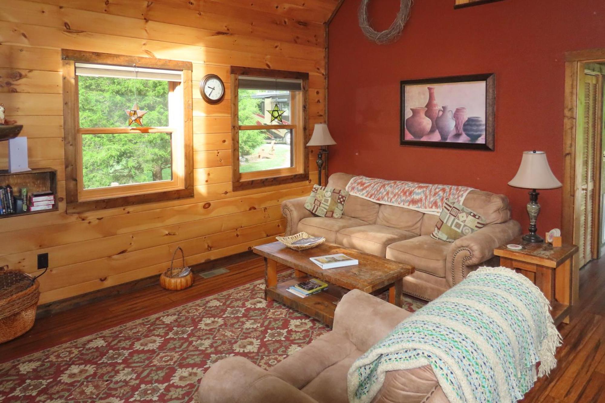Scenic Fox Ridge Cabin On 4 Acres With Hot Tub! Whittier Luaran gambar